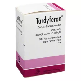 TARDYFERON Tabletten met vertraagde afgifte, 100 stuks