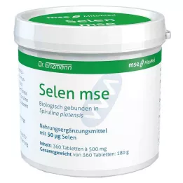 SELEN MSE 50 µg tabletten, 360 stuks