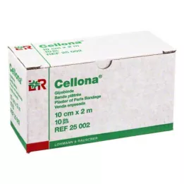CELLONA Gipsverbanden 10 cmx2 m, 2X5 st