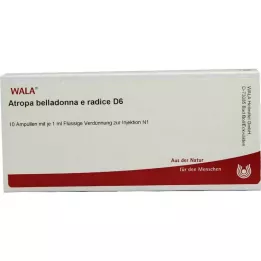 ATROPA belladonna en Radix D 6 ampullen, 10X1 ml