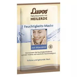 LUVOS Natuurlijke cosmetica met helende klei-hydraterende masker, 2X7,5 ml