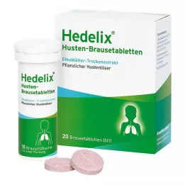HEDELIX Hoest bruistabletten, 20 stuks