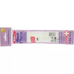 WUNDPFLASTER 6 cmx0,5 m gevoelig hypoallergeen, 1 st