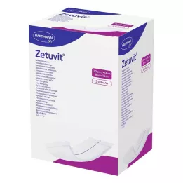 ZETUVIT Absorberende kompressen steriel 20x40 cm, 5 stuks