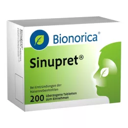 SINUPRET omhulde tabletten, 200 stuks