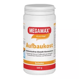 MEGAMAX Opbouw Chocolade Poeder, 500 g