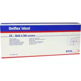 UNIFLEX Ideaal binden 6 cmx5 m wit los, 10 st