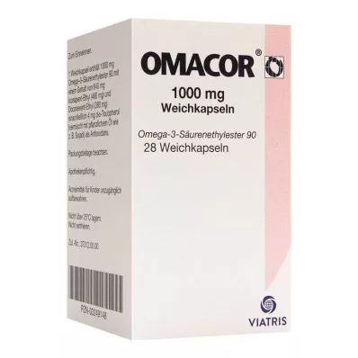 OMACOR 1.000 mg zachte capsules, 28 stuks OMACOR 1.000 mg zachte capsules, 28 stuks