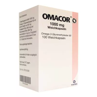 OMACOR 1000 mg zachte capsules, 100 stuks