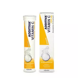 ADDITIVA Vitamine C 1 g bruistabletten, 20 stuks
