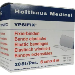 FIXIERBINDE Ypsifix elastisch 6 cmx4 m los, 20 st