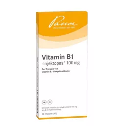 VITAMIN B1 INJEKTOPAS 100 mg oplossing voor injectie, 10X2 ml