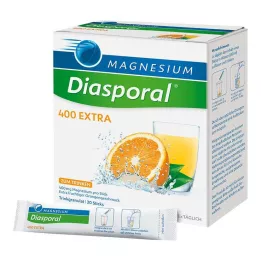 MAGNESIUM DIASPORAL 400 Extra Drinkkorrels, 20 stuks