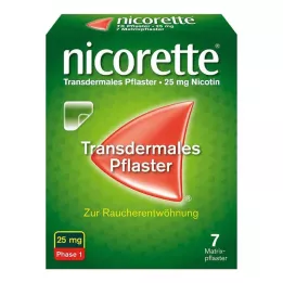 NICORETTE TX Pleister 25 mg, 7 stuks