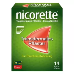NICORETTE TX Pleister 25 mg, 14 stuks