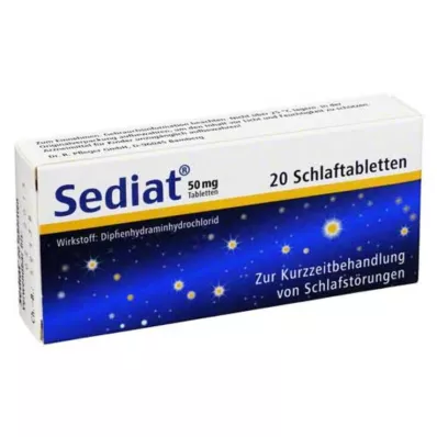 SEDIAT Tabletten, 20 stuks SEDIAT Tabletten, 20 stuks