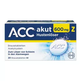 ACC akut 600 Z hoest slijmoplossend bruistabletten, 20 stuks