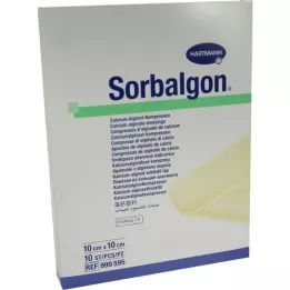 SORBALGON comprimeert 10x10 cm, 10 st