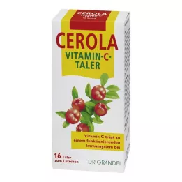 CEROLA Vitamine C Taler Grandel, 16 stuks