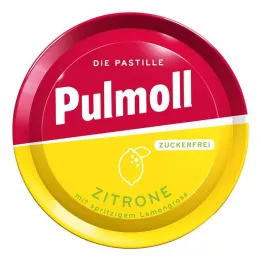 PULMOLL Suikervrije snoepjes met citroen, 50 g
