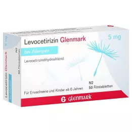 Levocetirin Glenmark 5 mg, 50 st