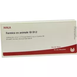 FORMICA EX dier GL d 12 ampullen, 10x1 ml
