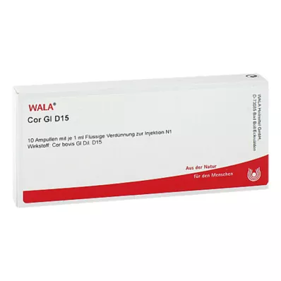 COR GL D 15 ampullen, 10X1 ml COR GL D 15 ampullen, 10X1 ml