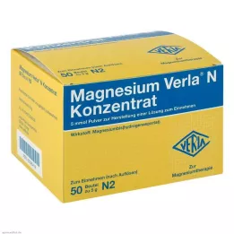 MAGNESIUM VERLA N concentraatpoeder voor orale toediening, 50 stuks