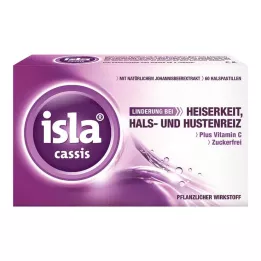 ISLA CASSIS Pastilles, 60 stuks