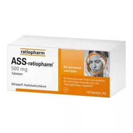 ASS-ratiopharm 500 mg tabletten, 50 stuks