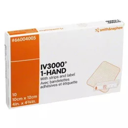 OPSITE IV 3000 10x12 cm transparante canule fixatie, 10 st
