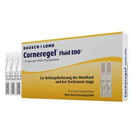 CORNEREGEL Vloeistof EDO Oogdruppels, 10X0,6 ml