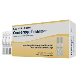 CORNEREGEL Vloeistof EDO Oogdruppels, 30X0,6 ml