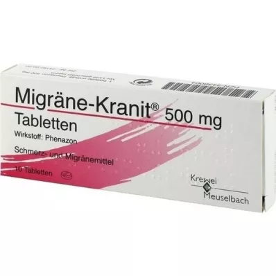 MIGRÄNE KRANIT 500 mg tabletten, 10 st