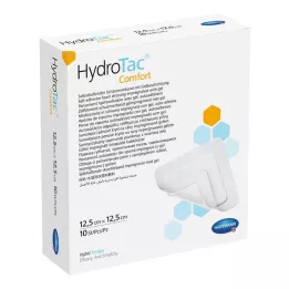 HYDROTAC Comfort Foam Association 12,5x12,5 cm steriel, 10 st