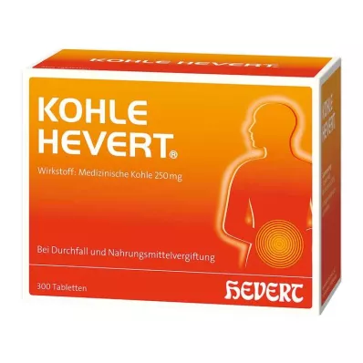 KOHLE Hevert tabletten, 300 stuks