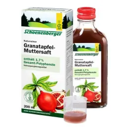 Granaatappelmoedersap Schoenenberger, 3X200 ml