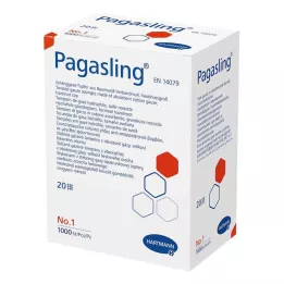 PAGASLING Gaasstaafjes niet-steriel maat 1 hazelnootformaat, 1000 stuks