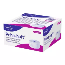PEHA-HAFT Fixatieverband latexvrij 4 cmx20 m, 1 st
