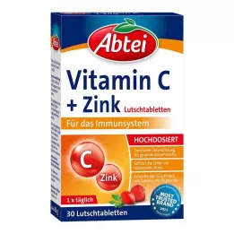 ABTEI Vitamine C plus zink zuigtabletten, 30 stuks