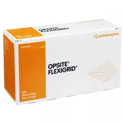 OPSITE Flexigrid transp. wondverband 8x10 cm steriel, 100 stuks