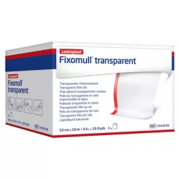 FIXOMULL transparant 10 cmx10 m, 1 stuk