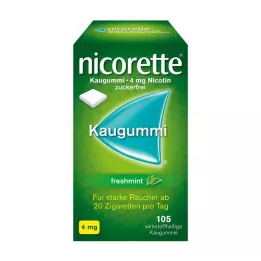 NICORETTE 4 mg verse munt kauwgom, 105 stuks