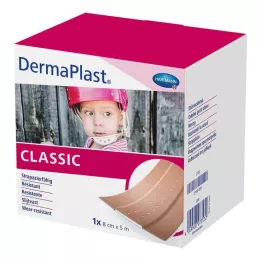 DERMAPLAST CLASSIC Wondpleister 8 cmx5 m, 1 st