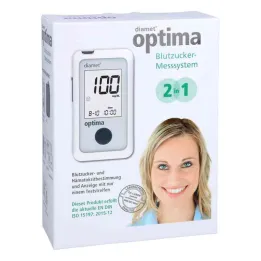 Diamet optima bloedglucosemeetsysteem 2in1 (1 stuk)