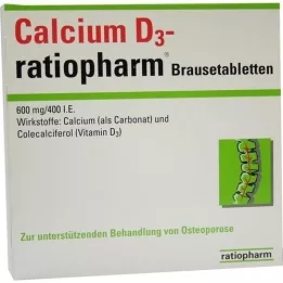 CALCIUM D3-ratiopharm Break Tablets, 20 st