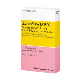 ZYMAFLUOR D 500 tabletten, 30 stuks