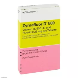 ZYMAFLUOR D 500 tabletten, 90 stuks