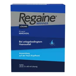 REGAINE Oplossing voor mannen, 3X60 ml