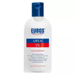 EUBOS TROCKENE Huidureum 5% waslotion, 200 ml